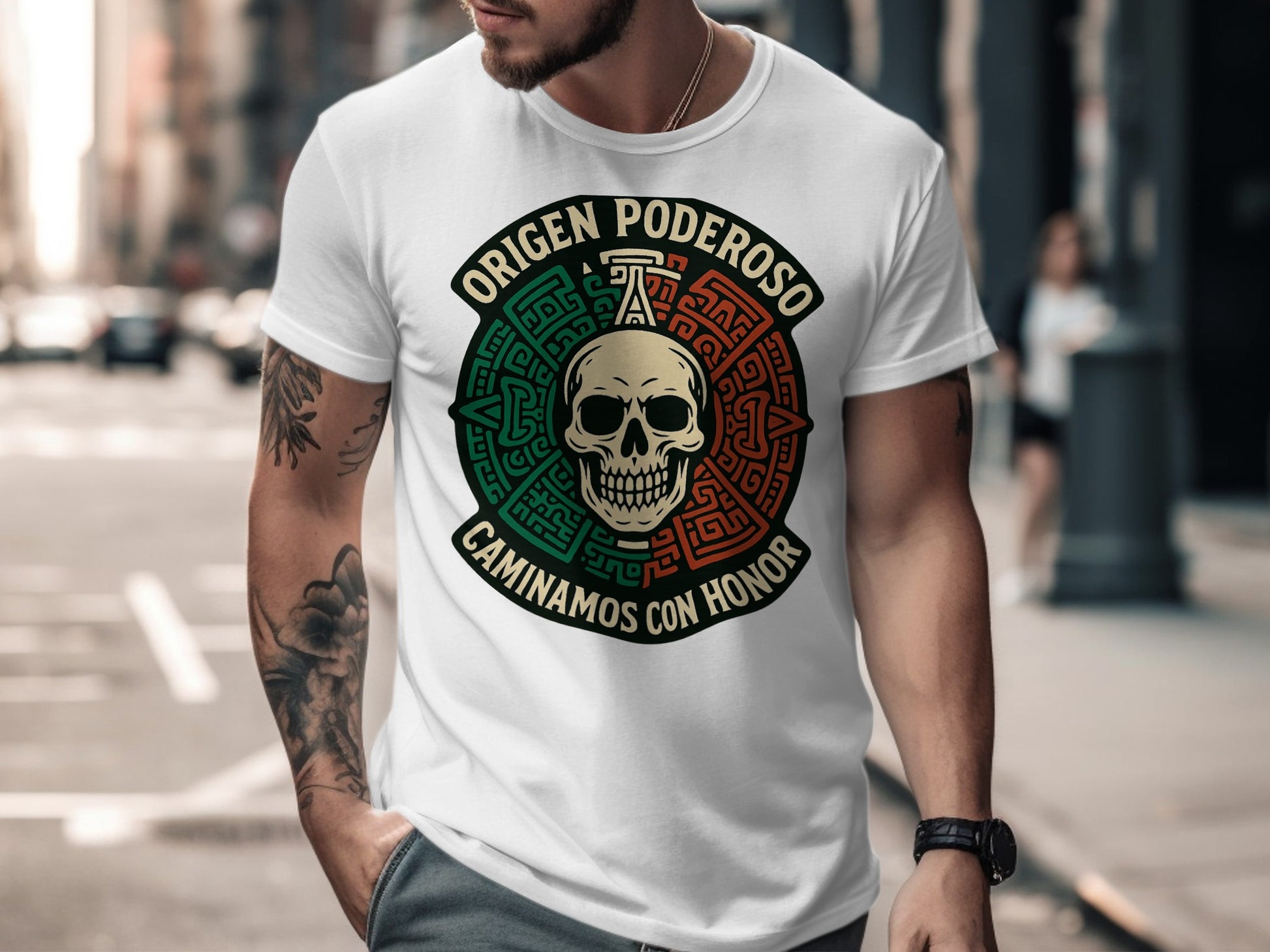 ORIGEN PODEROSO CAMINAMOS CON HONOR T-shirt product