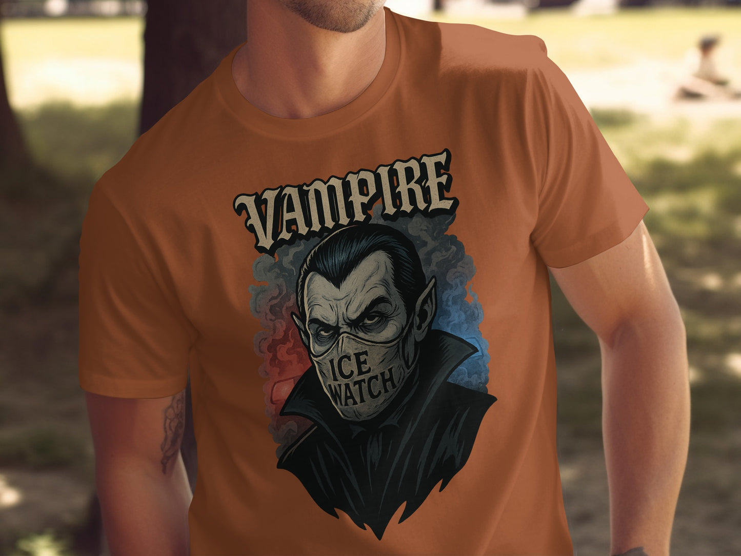 Vampire Ice Watch Graphic Tee Shirt product type