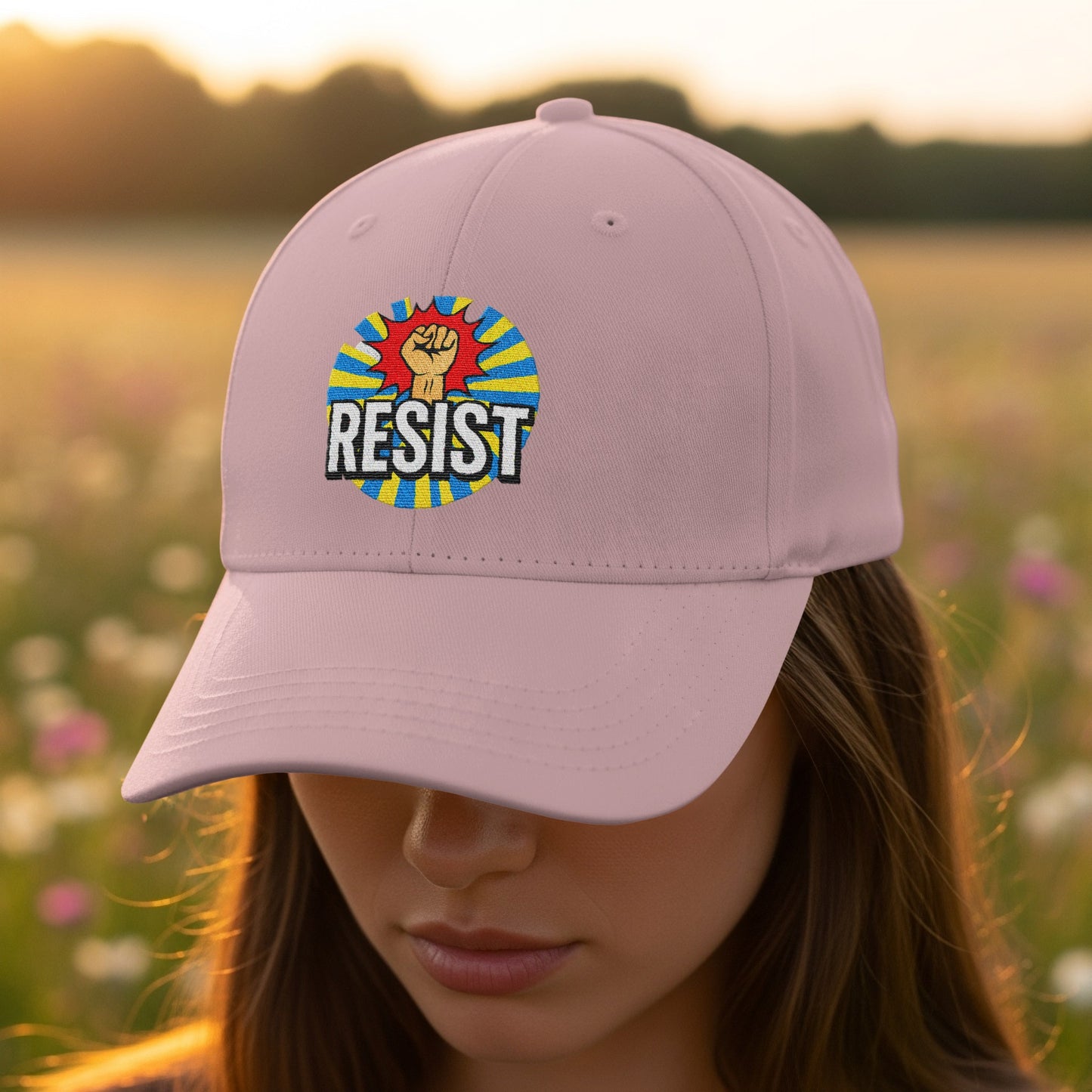 Empowering Resist Statement Cap hat product