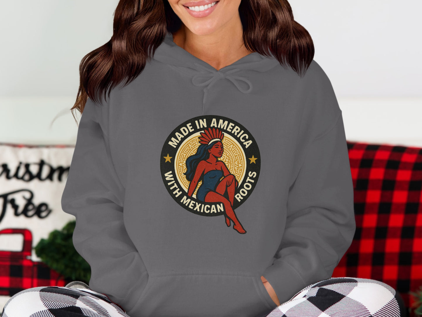 Made in America With Mexican Roots hoodie product type