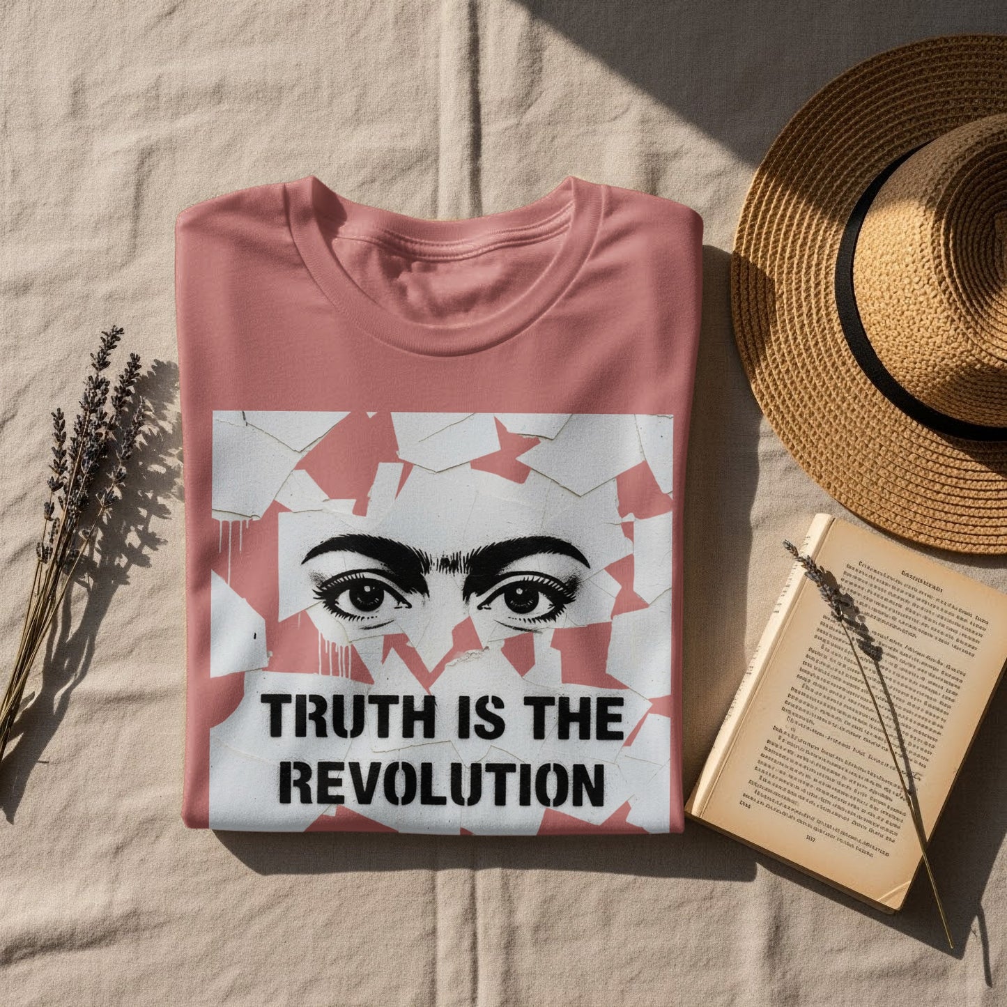 Truth Is The Revolution Pink Unisex T-shirt product