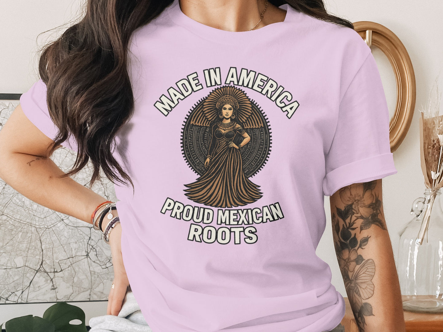 Made in America Proud Mexican Roots T-Shirt product