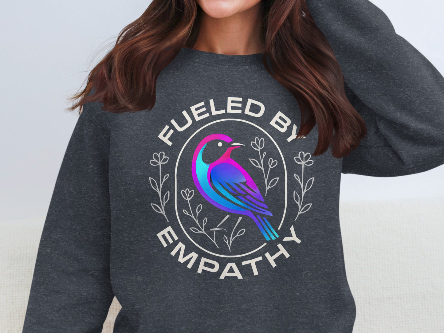 Fueled by Empathy Graphical Design Sweatshirt product type