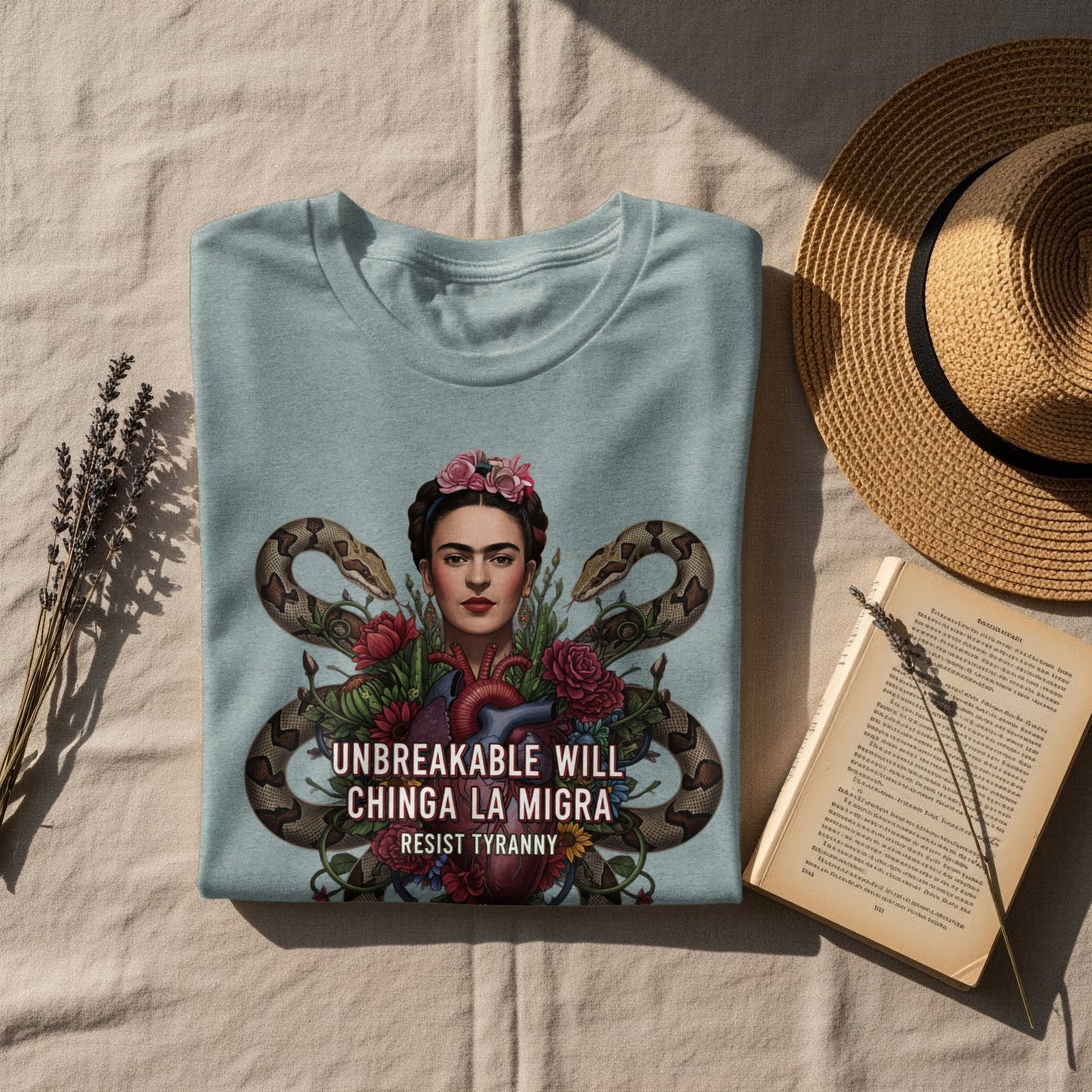 Unbreakable Will Chinga La Migra Resist Tyranny product type