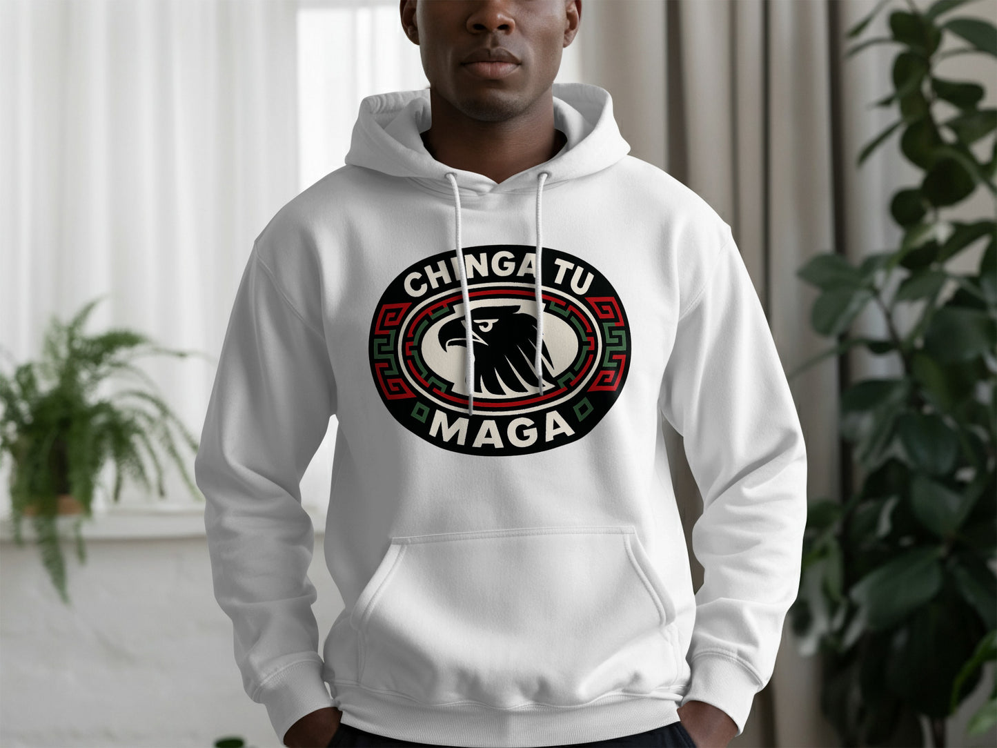 Bold Chingatu Maga Eagle Graphic Hoodie product