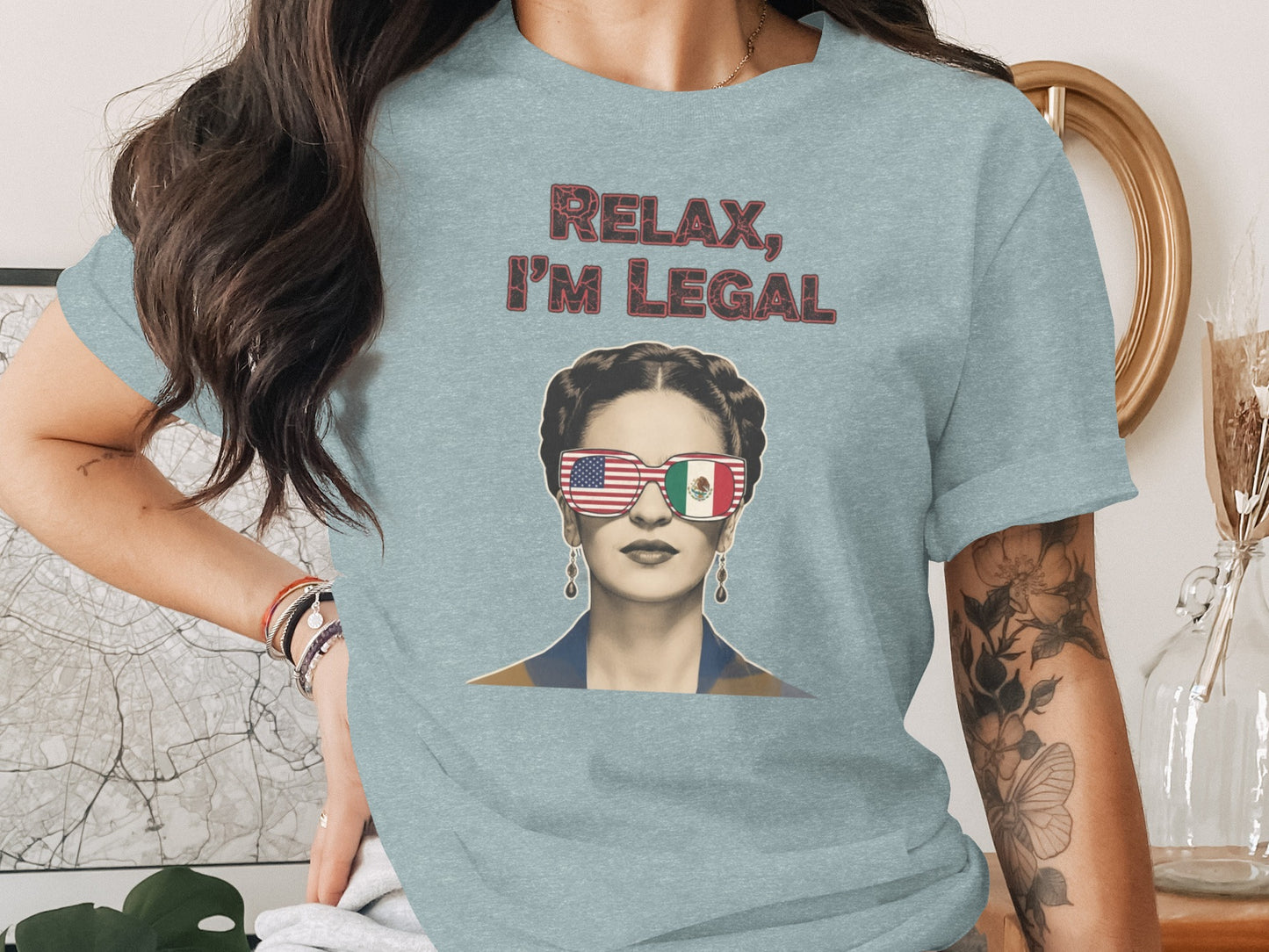Relax I'm Legal Graphic T-Shirt fun casual product type