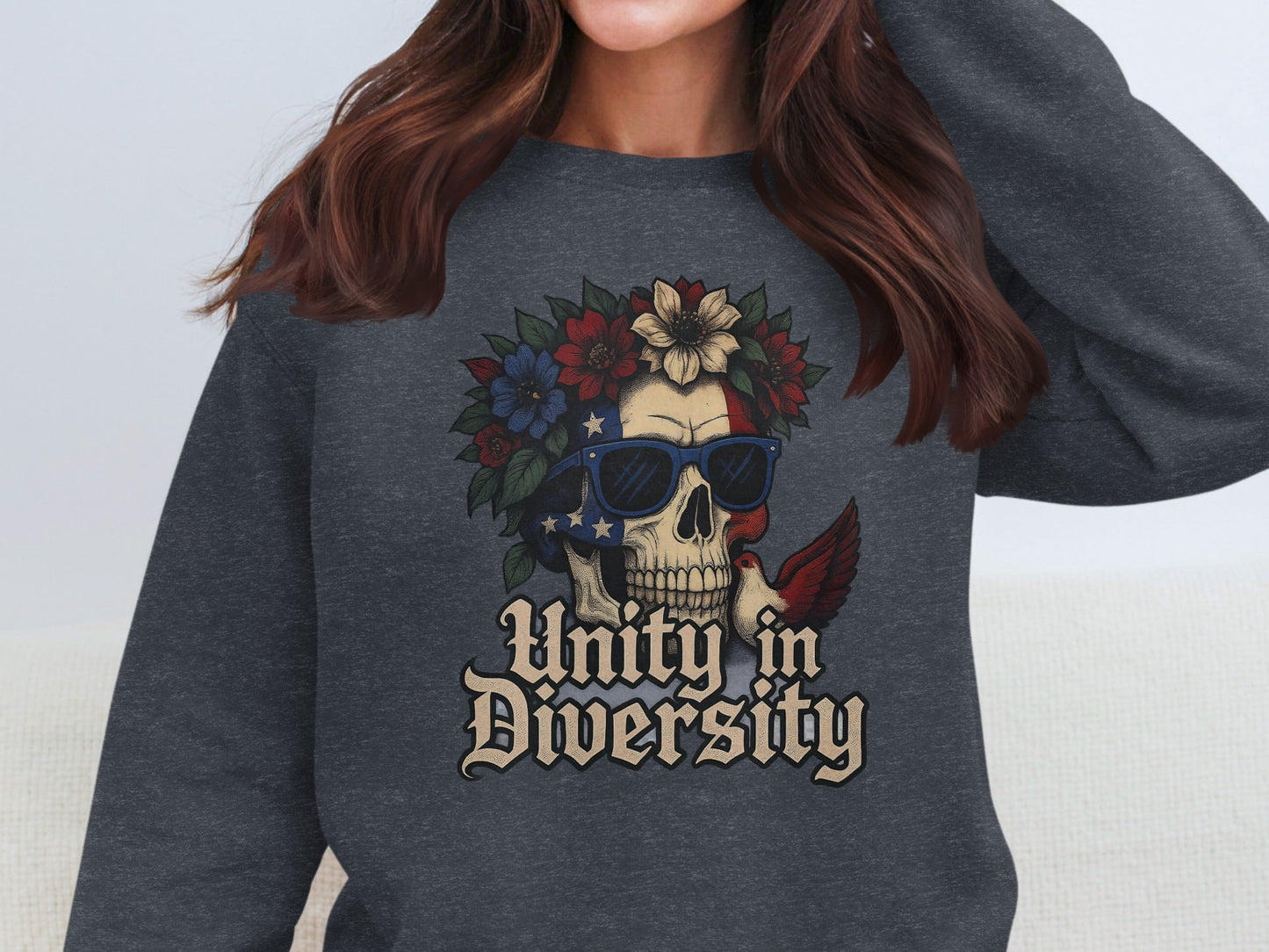 Unity in Diversity American Skull Clothing product type