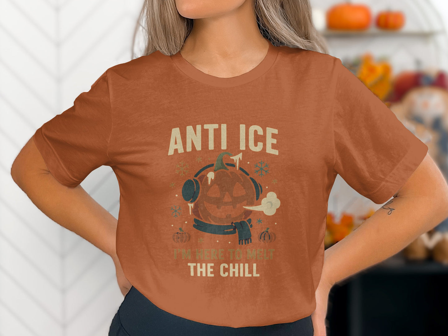 Anti Ice Pumpkin Halloween The Chill Graphic product