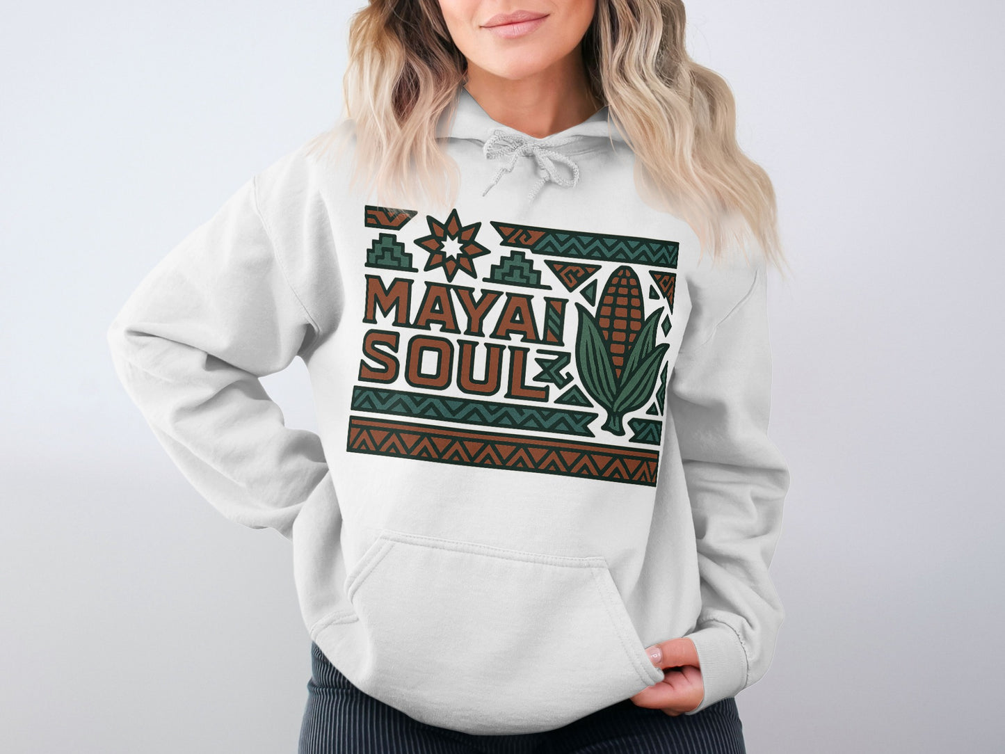 Stylish Mayan Soul Casual Hoodie for Daily Wear product