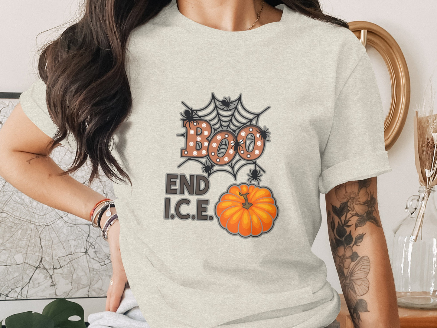 Boo End I.C.E. Pumpkin Halloween T-shirt product type