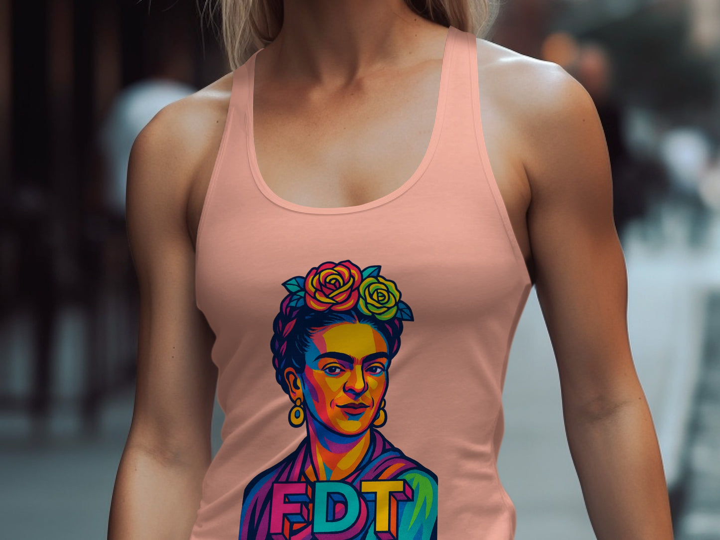 Colorful FDT Artist Graphic Tank Top Product type