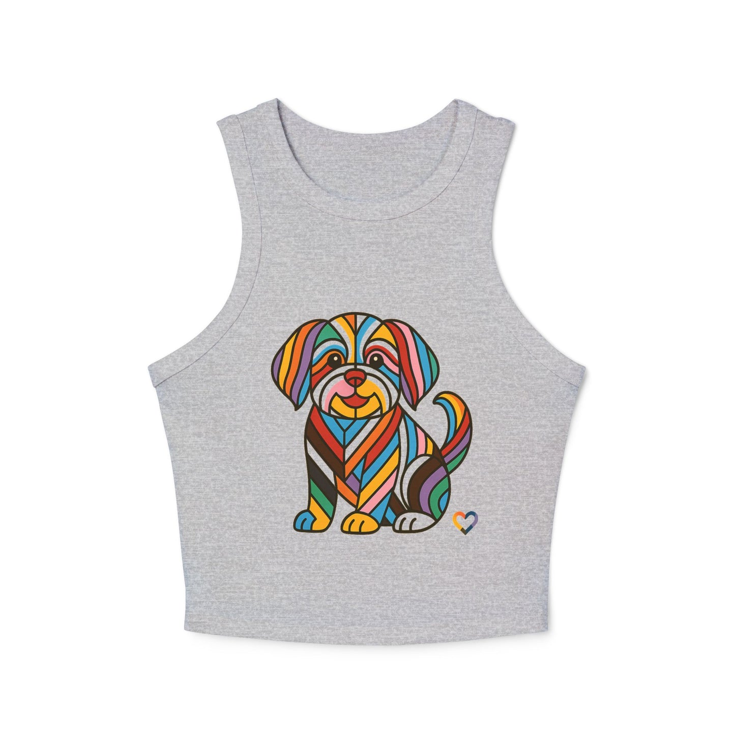 Women's Micro Rib Racer Tank Top