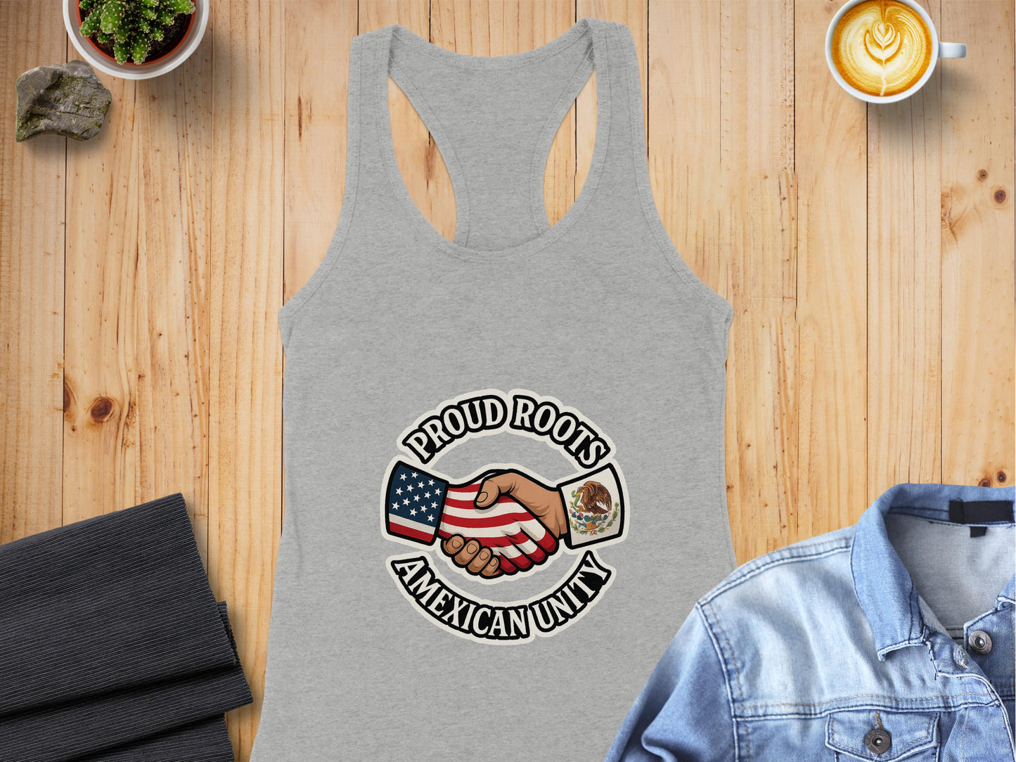 Proud Roots Mexican Unity Racerback Tank product type