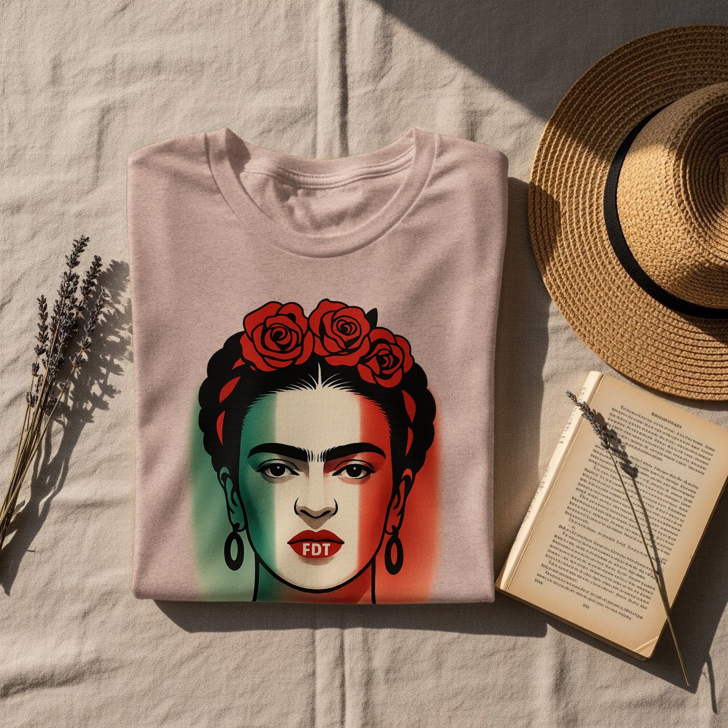 Artistic Frida Kahlo Graphic T-shirt product type