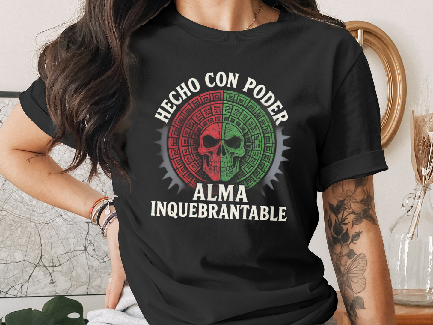 Hecho Con Poder Alma Inquebrantable T-Shirt product