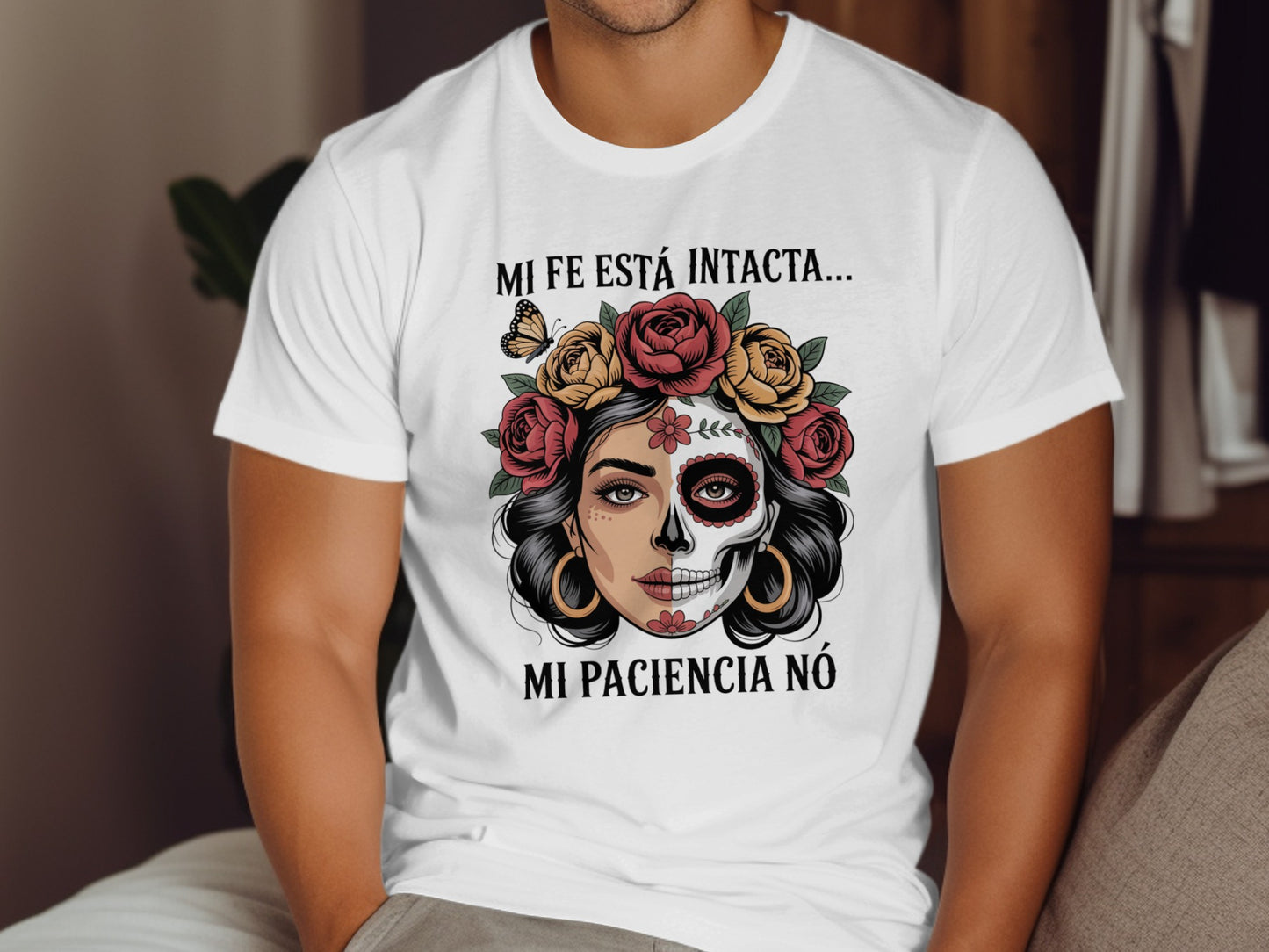 Mi Fe Esta Intacta Mi Paciencia No T-shirt product