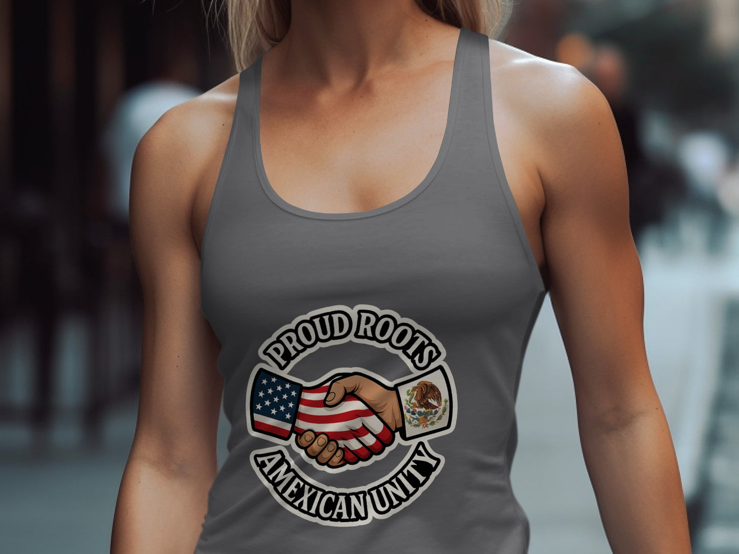 Proud Roots Mexican Unity Graphic Tank Top product