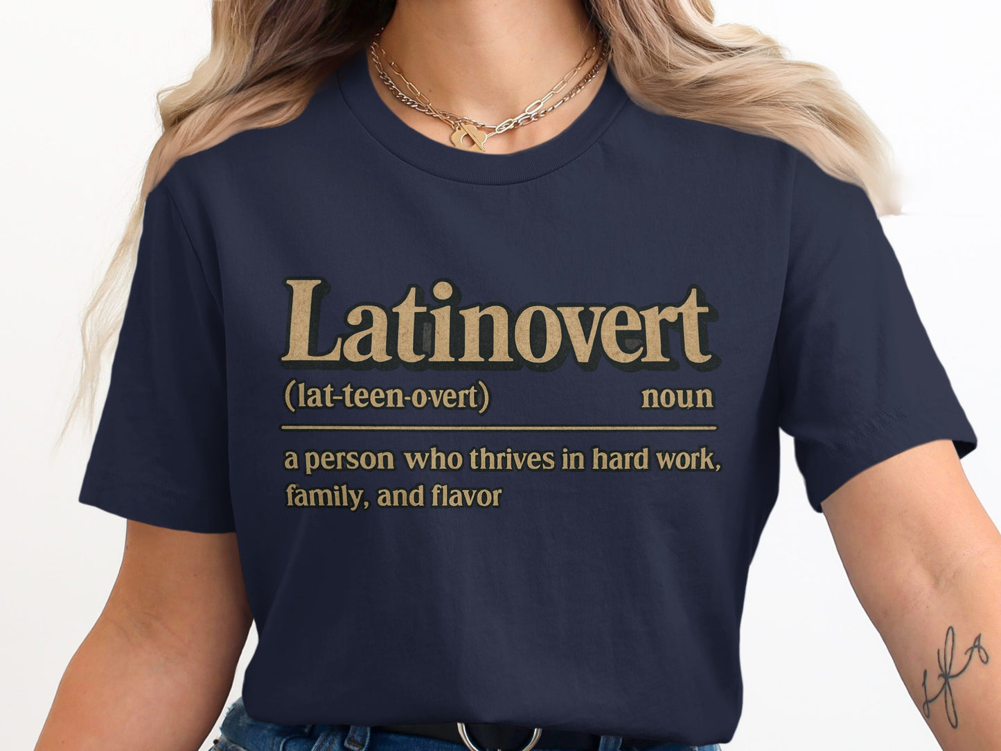 Latinvert Definition Funny Graphic Tee Shirt product