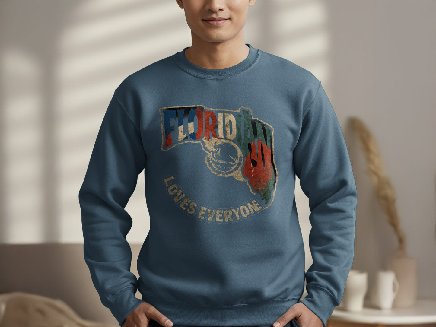 Florida Loves Everyone Crewneck Sweatshirt product