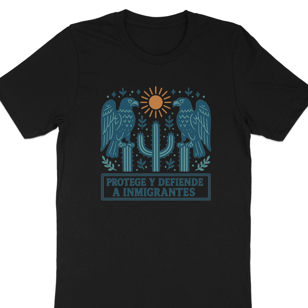 Protege y Defiende a Inmigrantes Graphic Shirt product type