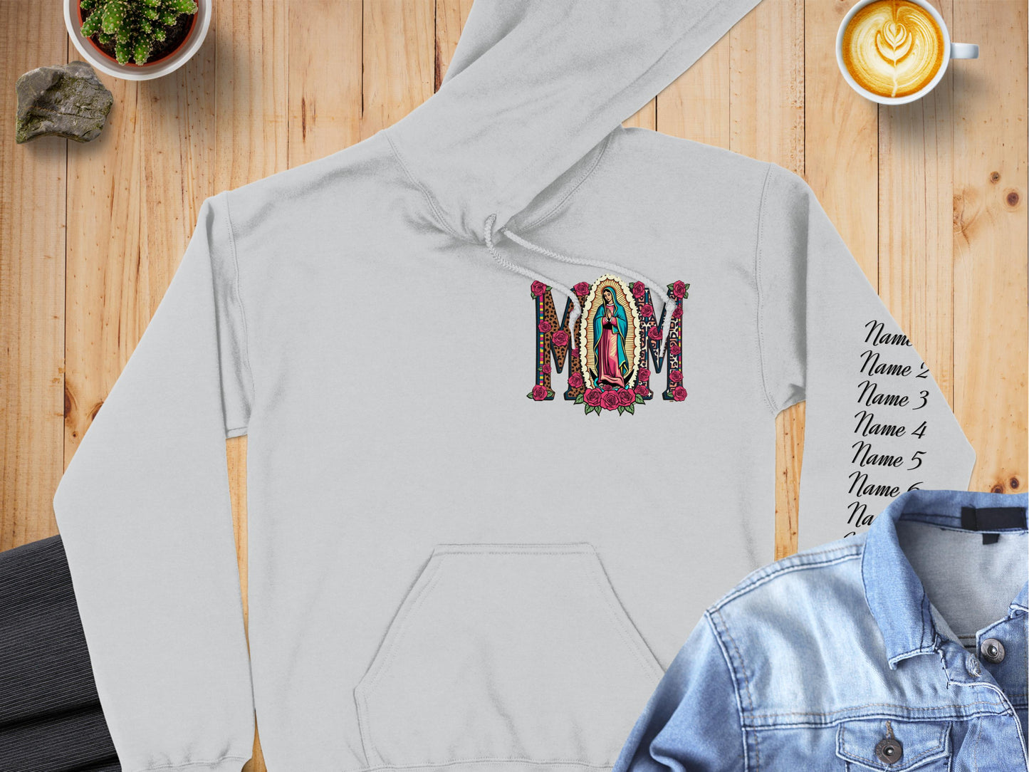 Our Lady of Guadalupe Mom Graphic Hoodie product