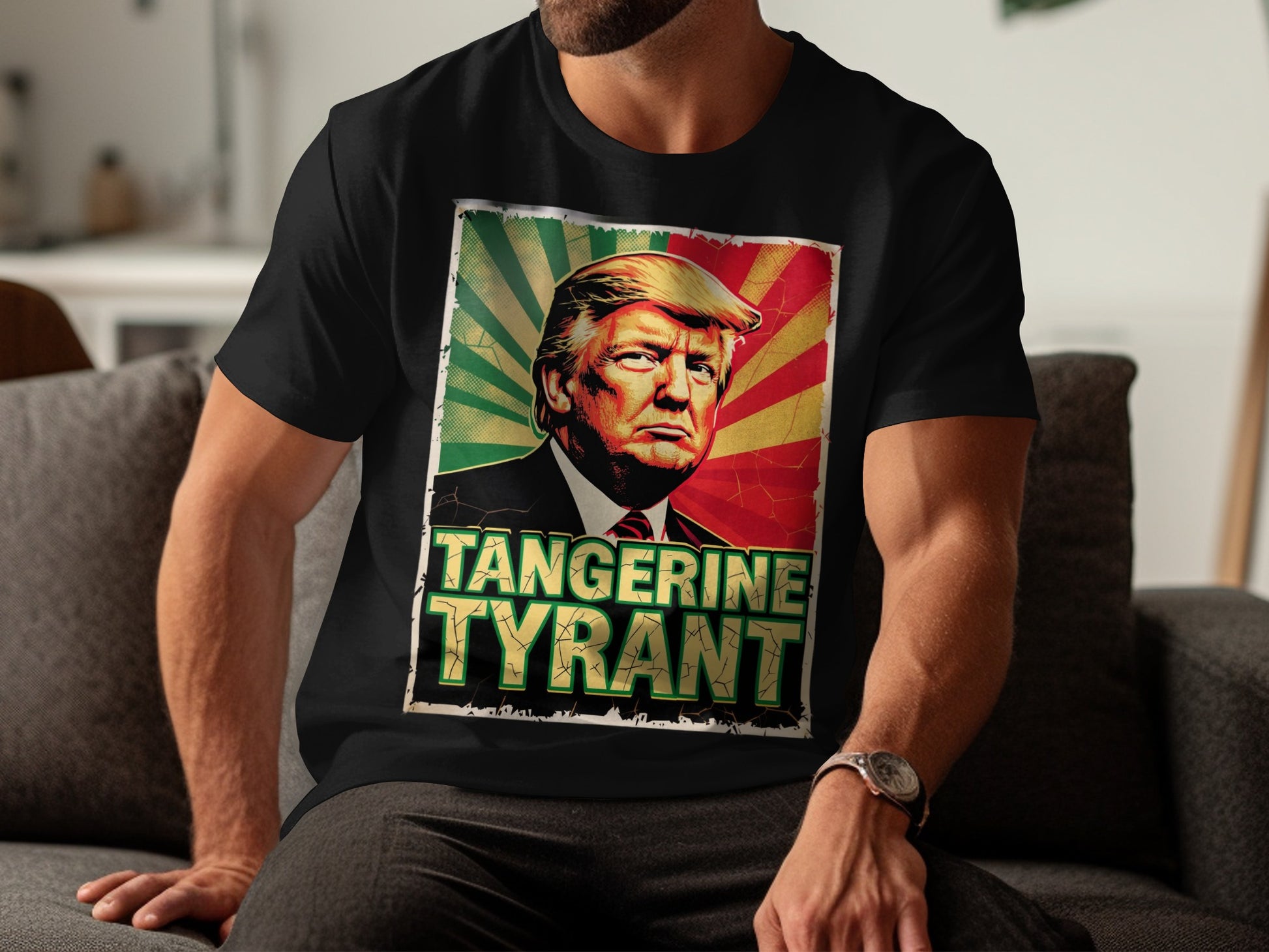 Tangerine Tyrant Graphic Tee for Bold Statements product type
