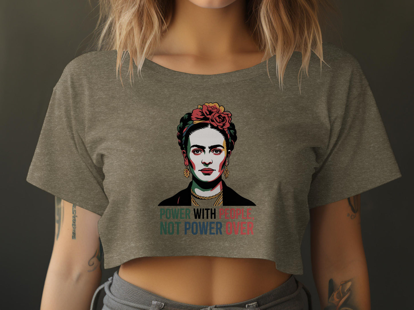 Power With People Not Power Over Shirt product