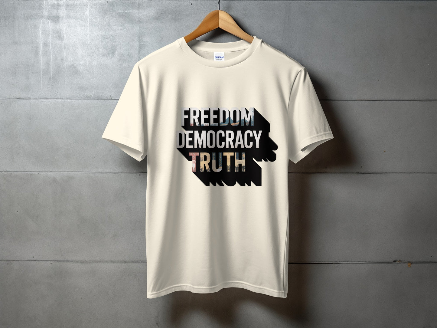 Freedom Democracy Truth Statement T-shirt product
