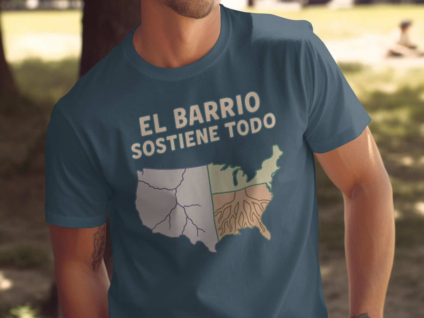 El Barrio Sostiene Todo Graphic Tee product type