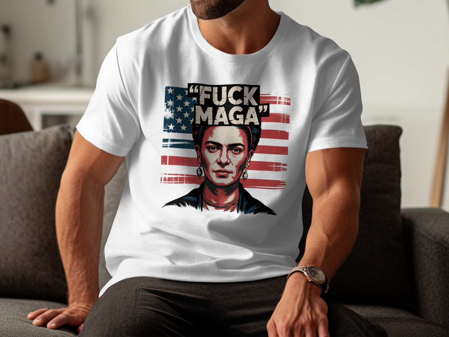 Political Statement Graphic Tee Shirt product