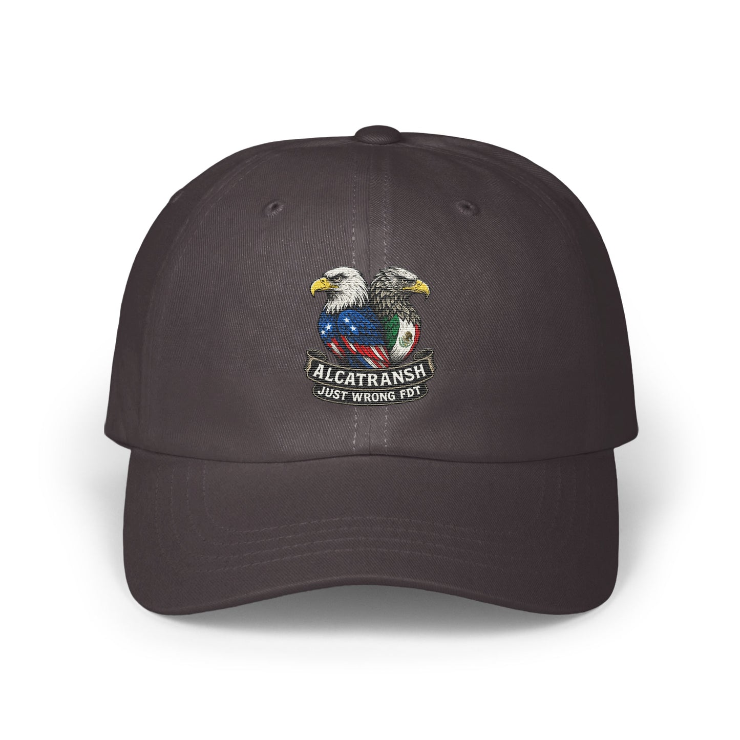 Alcatrash Just Wrong FDT Embroidered Hat product type