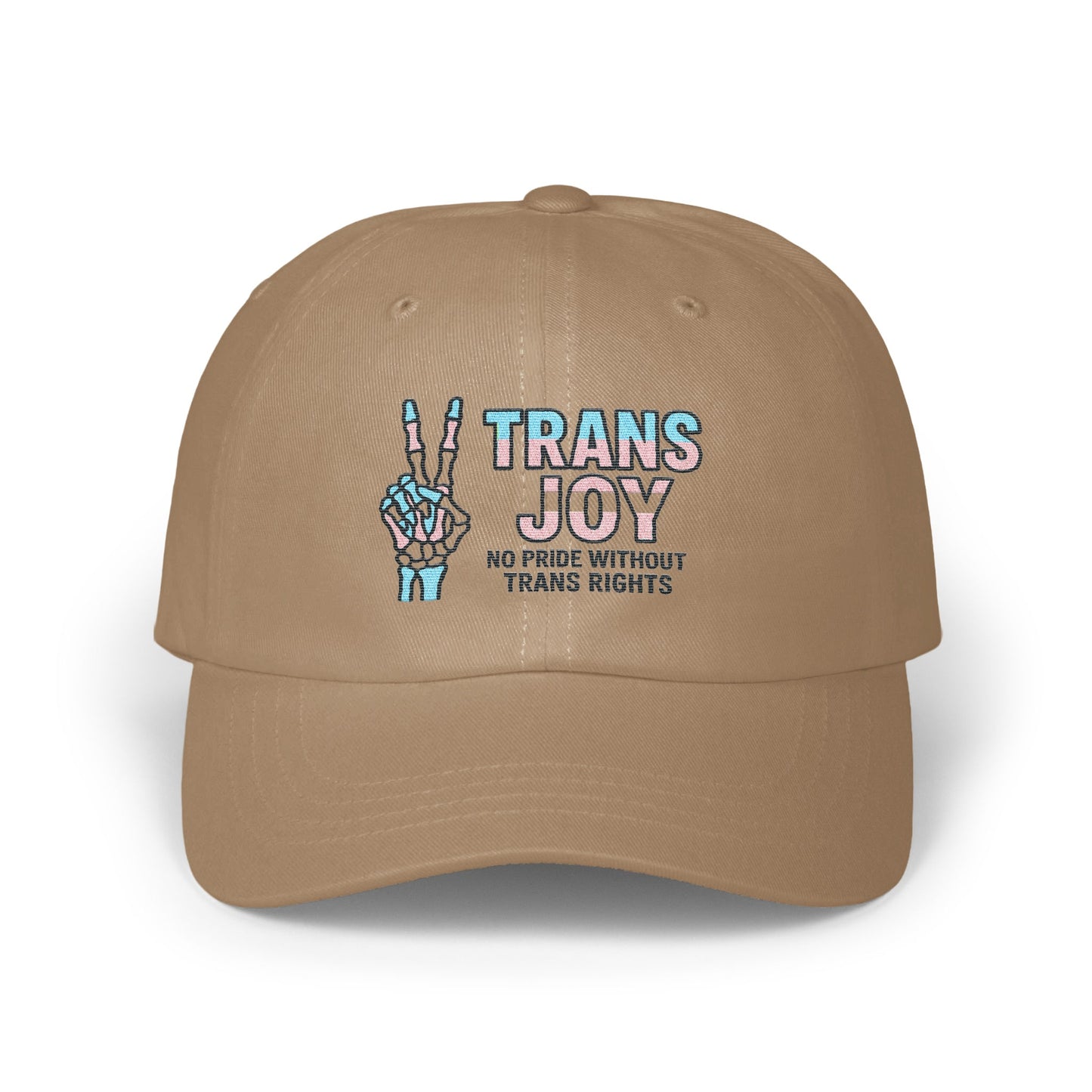 Trans Joy No Pride Without Trans Rights Cap product type