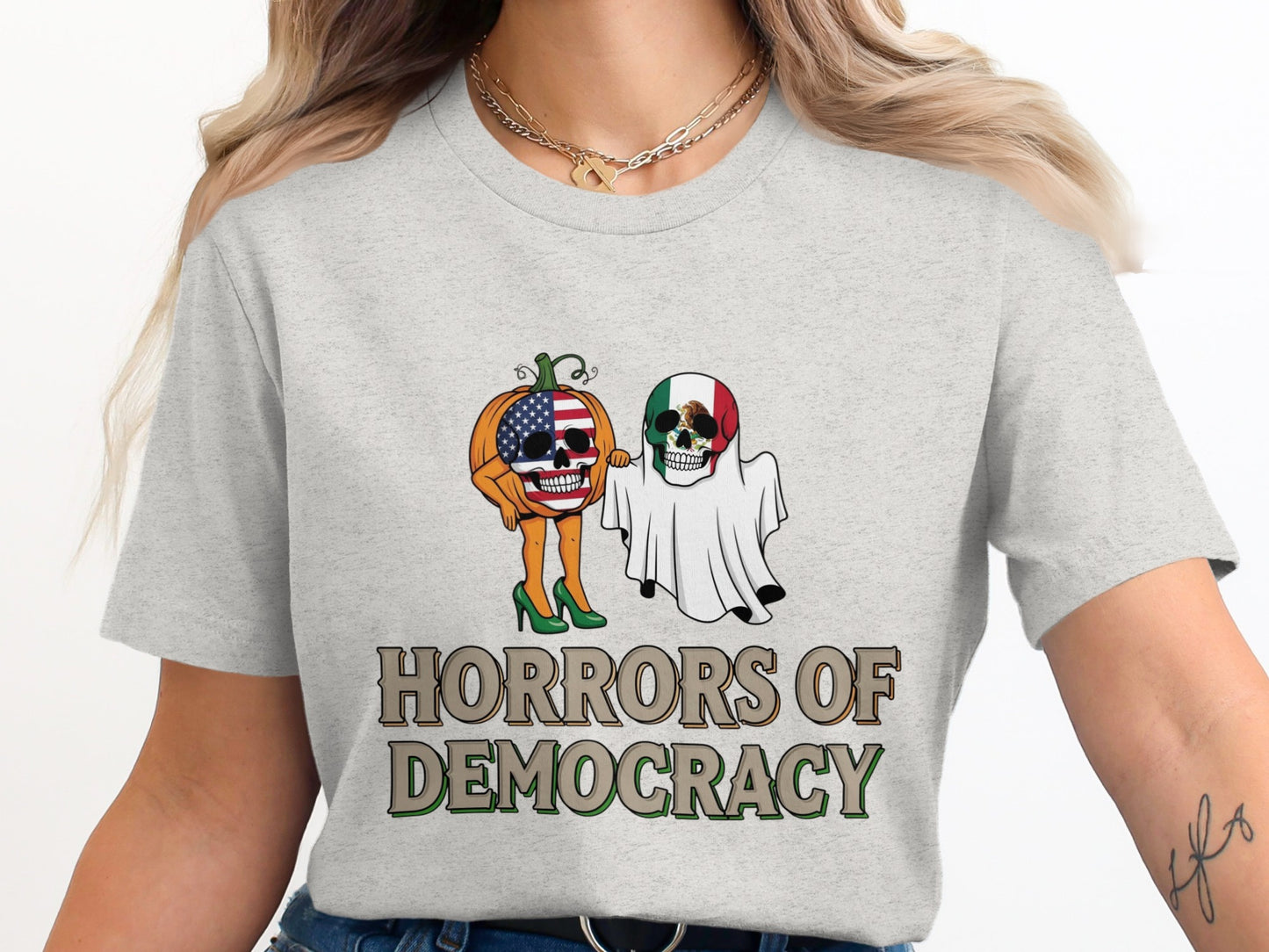 Horrors of Democracy Graphic T-Shirt product type