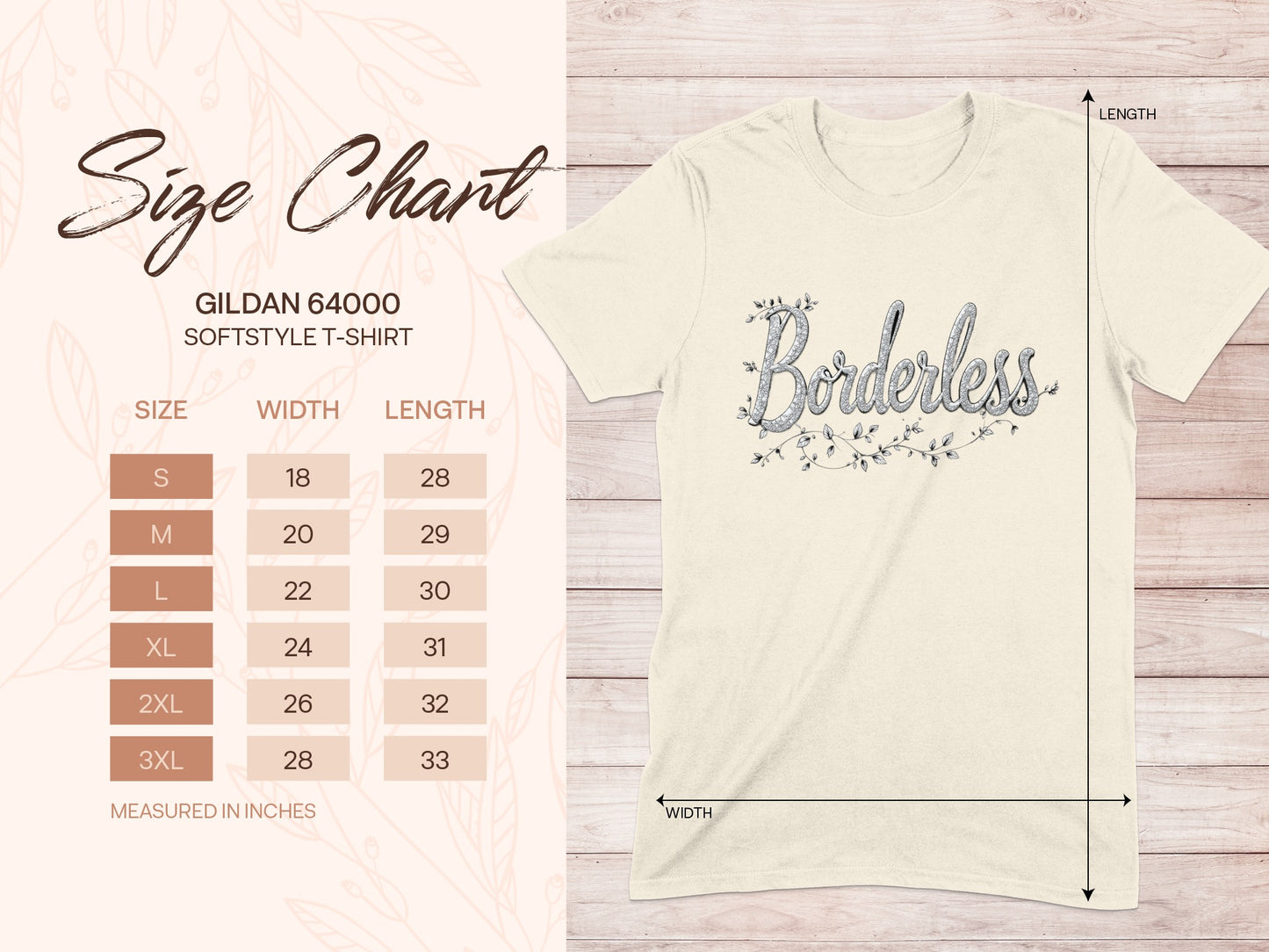 Borderless Graphic Tee Casual Fashion T-Shirt product