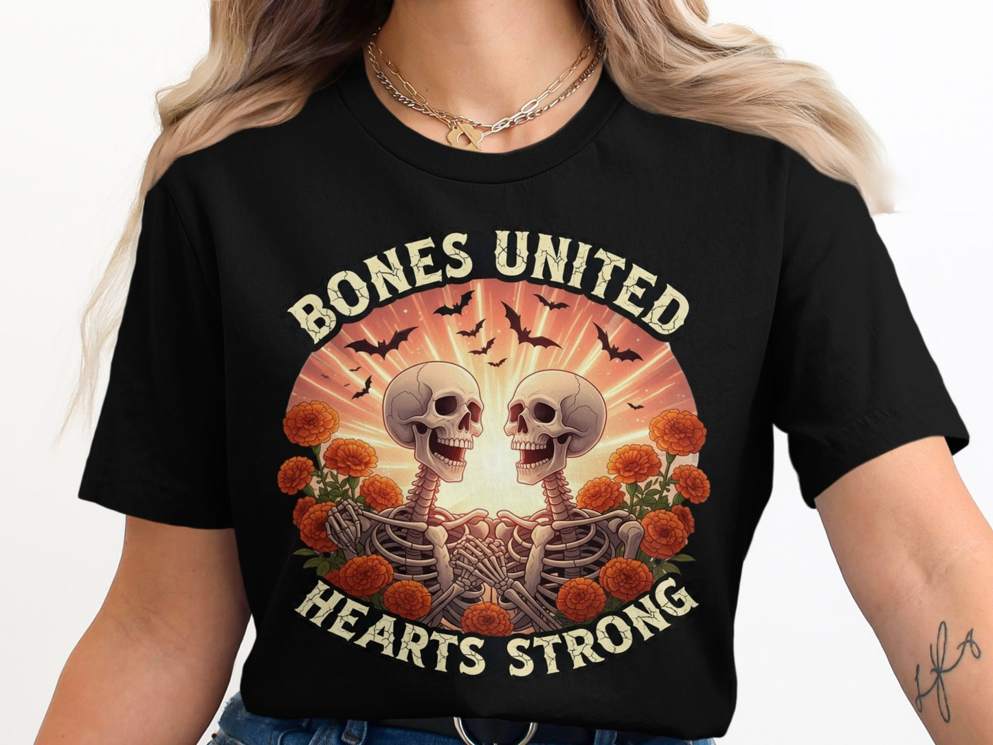 Bones United Hearts Strong Graphic Tee product