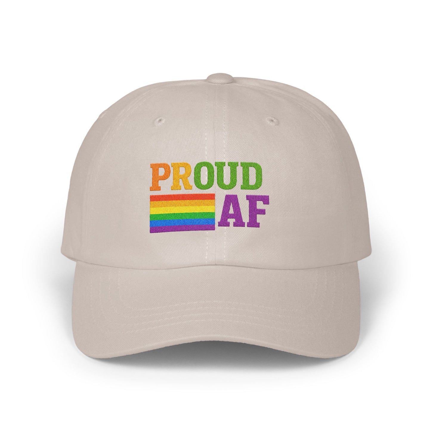 Proud AF Rainbow Pride Hat product type
