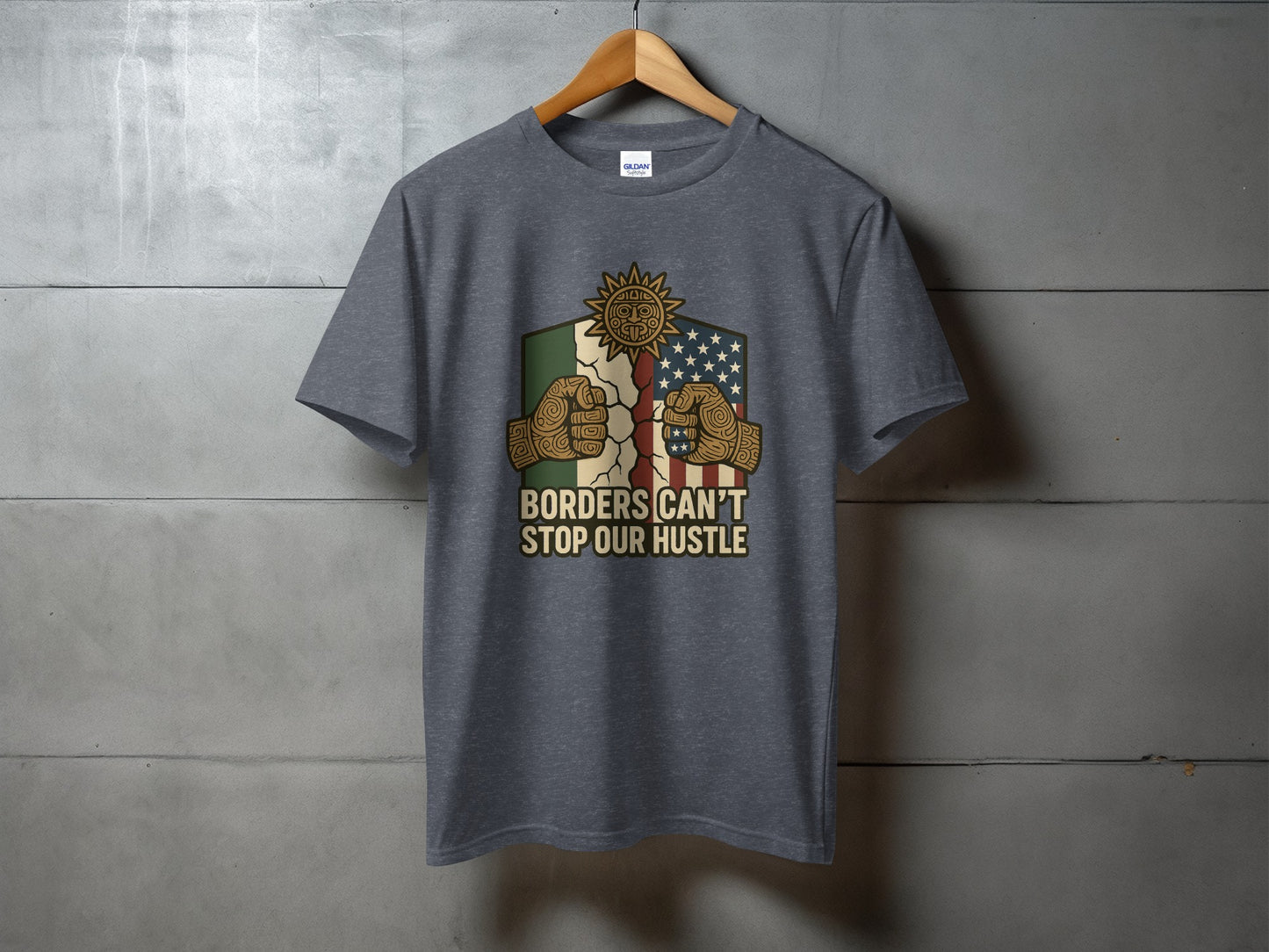 Borders Can't Stop Our Hustle T-shirt product type