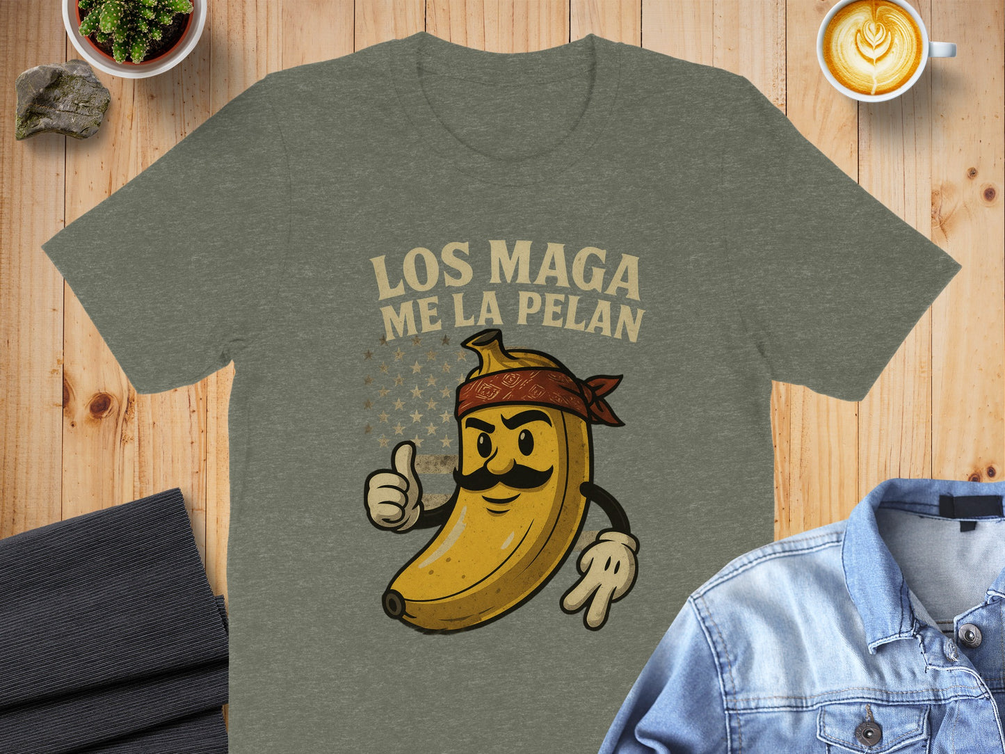 Los Maga Me La Pelan Cute Banana Design Shirt product