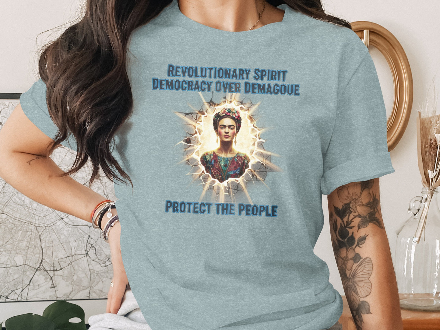 Revolutionary Spirit Democracy Over Demagogue Shirt product