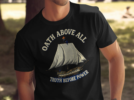 Oath Above All Truth Before Power Navy Ship product