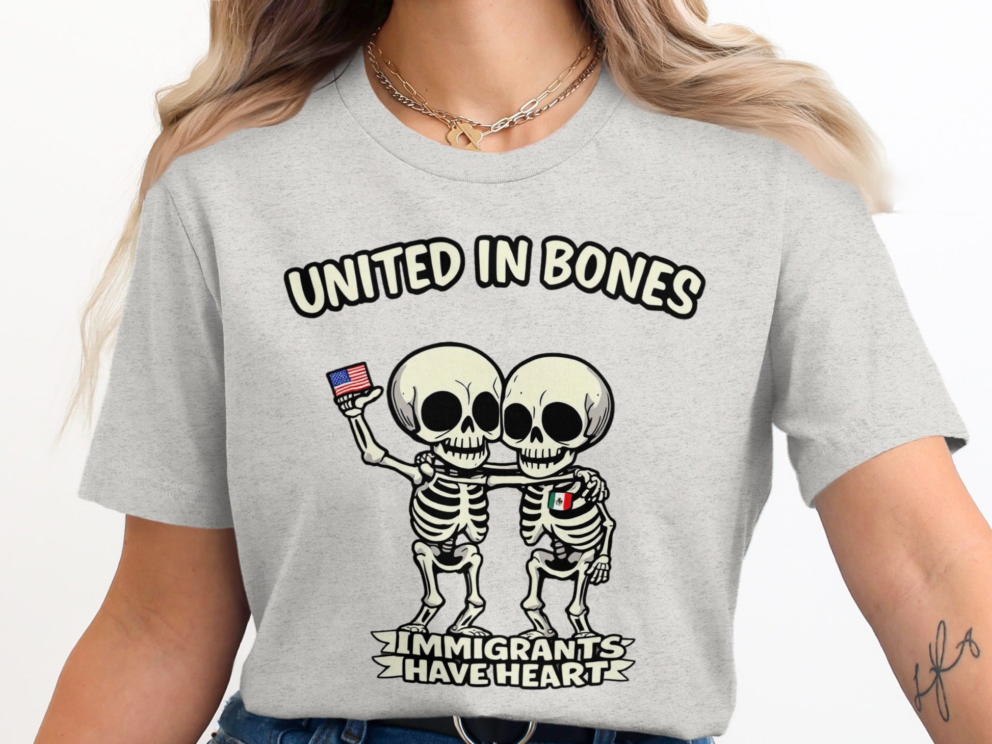 United in Bones Immigrants Have Heart product type