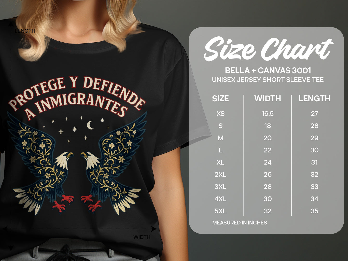 Protege Y Defiende A Inmigrantes Unisex Jersey product