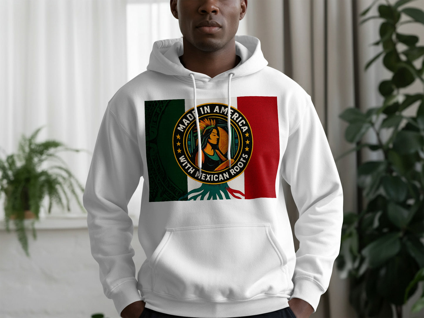 Made in America with Mexican Roots hoodie product