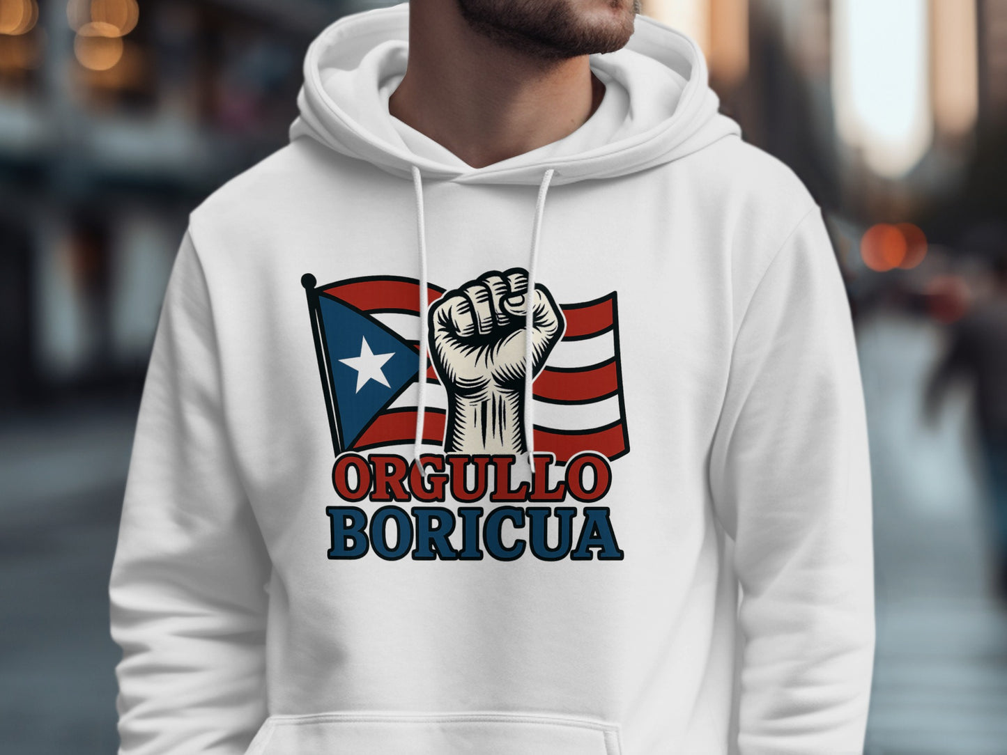 Orgullo Boricua Puerto Rican Pride Hoodie product