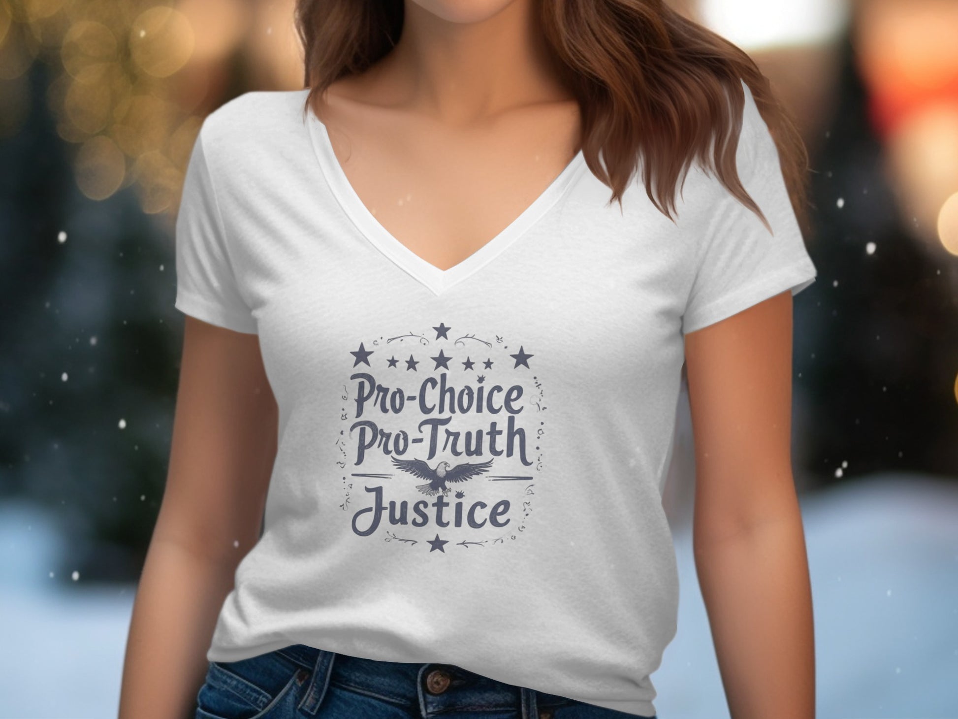 Pro-Choice Pro-Truth Justice Graphic Tee product type
