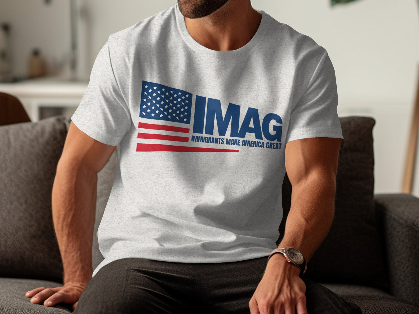 Immigrants Make America Great IMAG T-shirt product type