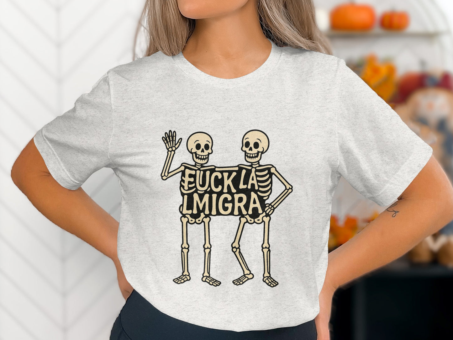 Skeletons FU CK LA LMIGRA T-Shirt product