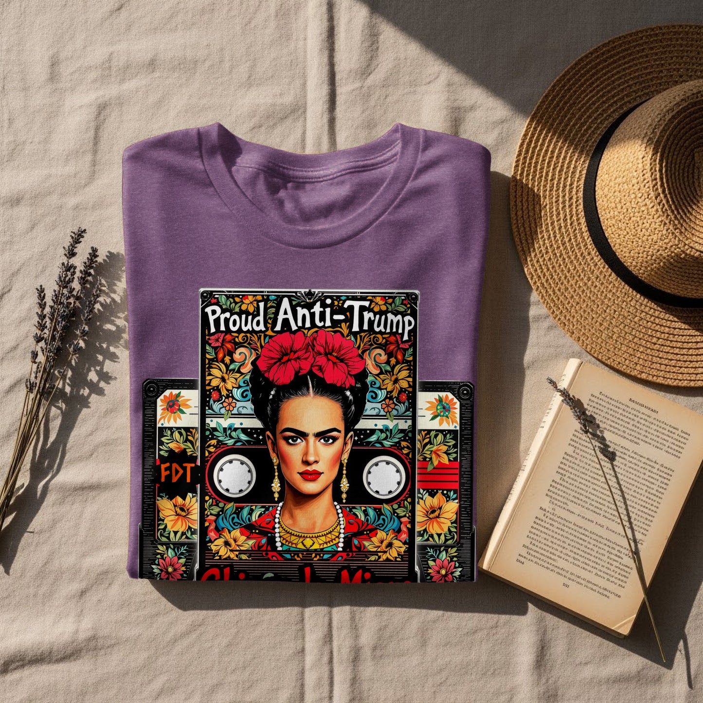 Proud Anti-Trump Frida Kahlo Graphic T-Shirt product type