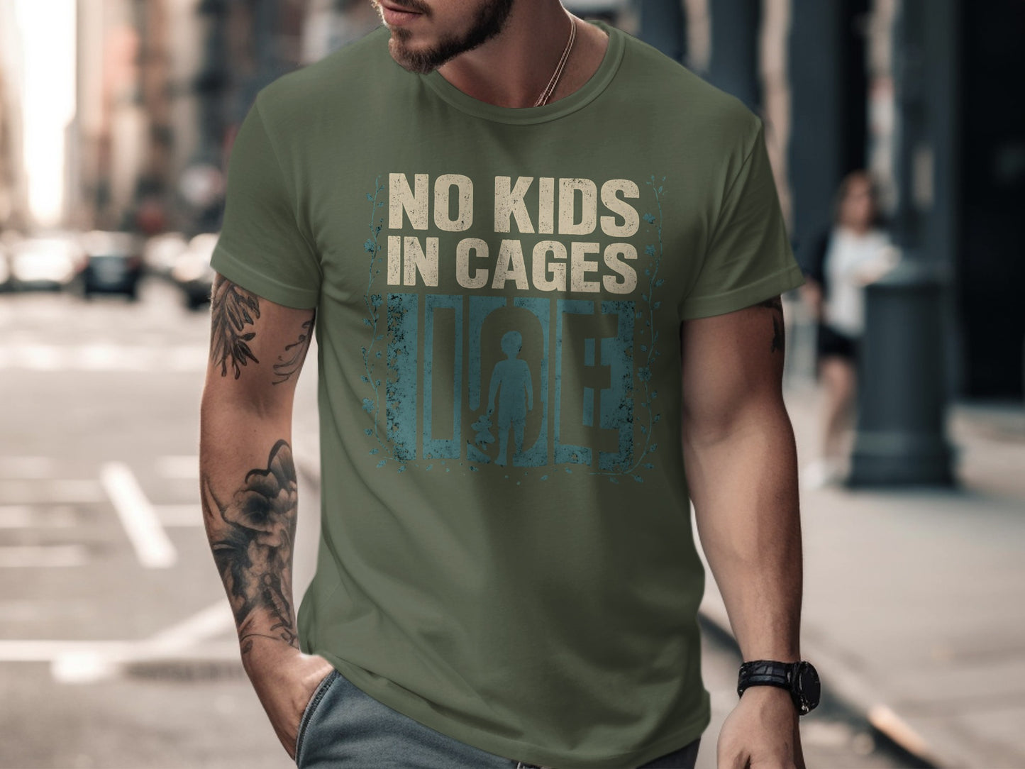 No Kids in Cages Graphic T-Shirt product