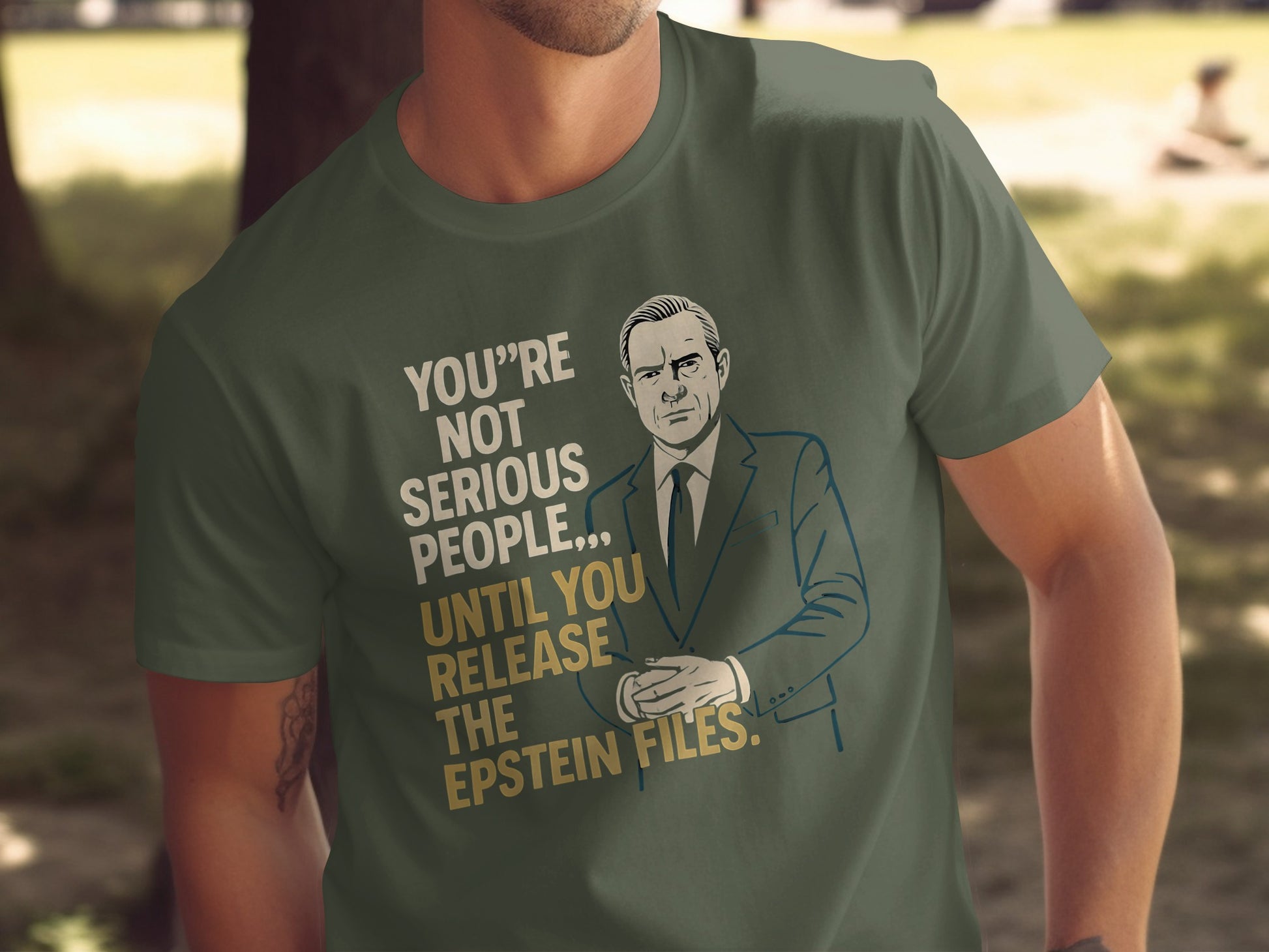 You're Not Serious People Release Epstein Files product